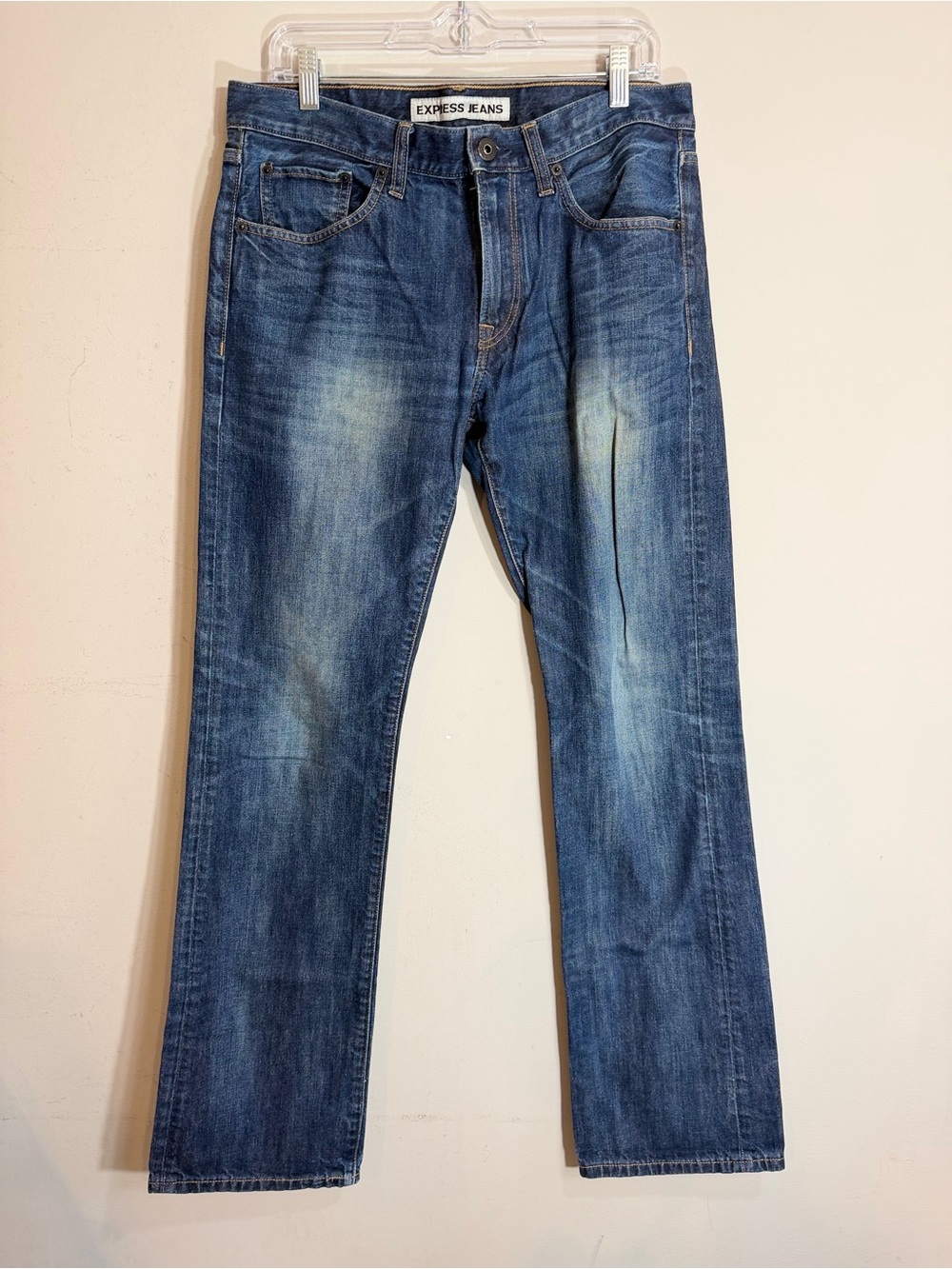 Express Rocco slim fit boot cut jeans size 32x32